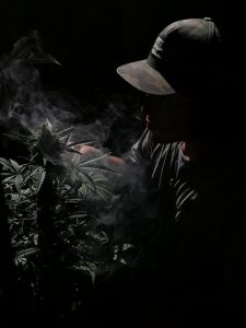 ojos rojos por marihuana